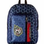 Zaino Scuola Outsize Seven Astuccio Dice Boy Blu 33 Lt Inserti Rifrangenti 0 5