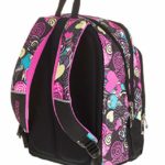 Zaino Scuola Advanced Seven Fantasy Nero 30 Lt Inserti Rifrangenti Supporto Usb 0 0