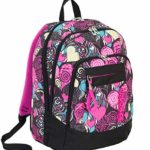 Zaino Scuola Advanced Seven Fantasy Nero 30 Lt Inserti Rifrangenti Supporto Usb 0