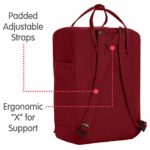 Fjallraven Re Knken Zaino Unisex Adulto Rosso Ox Red Taglia Unica 38 X 27 X 13 Cm 0 1