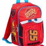 Disney Cars Zaino Per Bambini Motivo Saetta Mcqueen Rosso Rosso Mnck12773 0