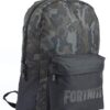 Fortnite Carattere Camo Llama Stampa All Over Nerocachi Sacchetto Dello Zaino 0