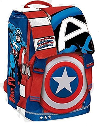 Franco Cosimo Panini Editore 54221 Zaino Capitan America Completo 0