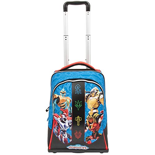 Giochi Preziosi Gormiti 19 Trolley Spinner Con 3 Ruote Sacca 47 Cm Multicolore 0