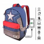 Karactermania Captain America Suit Hs Rucksack Zaino Casual 42 Cm 23 Liters Multicolore Multicolour 0 1