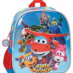 Super Wings Wings Zainetto Per Bambini 25 Cm 575 Liters Blu Azul 0