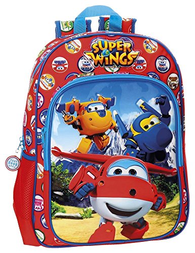 Super Wings Zainetto 38 Cm 1322 Liters Multicolore 0