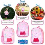 Zaino Bambina Di Peppa Pig Con Sequin Zainetto Per Bambini Con Paillettes Luccicanti Zaino Asilo Zainetti Per Bambini Piccola Sacca Borse Scuola Borsa Da Viaggio E Tempo Libero 0 1