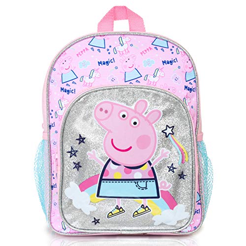 Zaino Bambina Unicorno Magico Di Peppa Pig Zainetto Per Bambini Con Paillettes Luccicanti Zaino Asilo Zainetti Per Bambini Ideale Per Scuola Borsa Da Viaggio E Tempo Libero 0