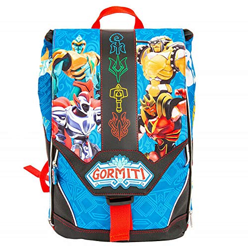 Zaino Scuola Gormiti Estensibile 40x29x913 Cm Prodotto Ufficiale 0