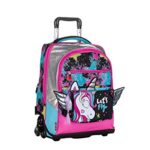 Auguri Preziosi Zaino Scuola Elementare Bambina Zaino Unicorno Trolley Con Schienale E Spallacci Imbottiti Carrello Con Ruote Rinforzate Giochi Preziosi 0