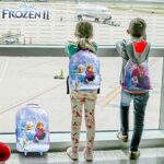Disney Accessori Frozen Con Trolley Bagaglio A Mano Bambini Zainetto Asilo Bimba E Sacca Sportiva Zaino E Sacca Palestra Con Anna Elsa Olaf Set Di Accessori Da Viaggio 3 Pezzi Idea Regalo Bambina 0 1
