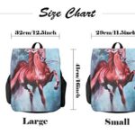 Enhome Zaino Scuola Borse 3d Unicorno Stampato Unisex Casual Daypack Zainetti Sacchetto Studenti Lavoro E Viaggio Scuola Borsa Per Bambini Zaini Per Laptop 0 1
