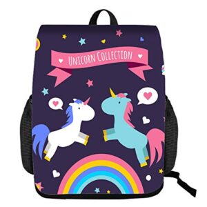 Enhome Zaino Scuola Borse 3d Unicorno Stampato Unisex Casual Daypack Zainetti Sacchetto Studenti Lavoro E Viaggio Scuola Borsa Per Bambini Zaini Per Laptop 0
