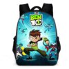 Hxa 16 Pollici Stampato In 3d Anime Zaino Poliestere Leggero Daypack Scuola Campeggio E Viaggio Zaini Per Ragazzi E Ragazze 0