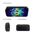 Hxa 16 Pollici Zaino Per Bambini 3 In 1 Ben 10 Stampato Zaini Borsa A Tracolla Astuccio Borse Per Laptop Resistente Allacqua Poliestere Daypack Per Scuola E Gita 0 3