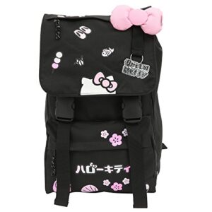 Hello Kitty 18 Zaino Estensibile Nero 0
