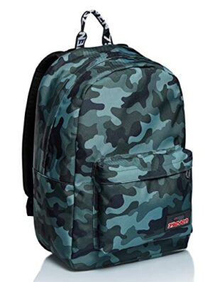 Ischoolpack Seven Crew Verde Con Power Bank Integrato Scuola E Tempo Libero 0