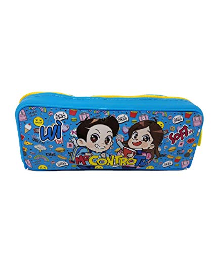 Me Contro Te Astuccio In Silicone Azzurro Dimensioni 19x8 Cm Circa 0