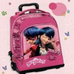 Panini 60973 Zaino Trolley Premium Miraculous Lady Bug Con Paillettes Licenza Ufficiale Scuola 201920 0 1