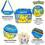 Pokemon Borsello Luminoso Ragazzo Pikachu Borsa A Tracolla Bambino Borsello Tracolla Messenger Originale Borsa Postino Messenger Fluorescente Per I Bambini Adolescenti Ragazzi 0 3