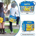 Pokemon Borsello Luminoso Ragazzo Pikachu Borsa A Tracolla Bambino Borsello Tracolla Messenger Originale Borsa Postino Messenger Fluorescente Per I Bambini Adolescenti Ragazzi 0 5