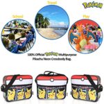 Pokemon Borsello Ragazzo Pikachu Tracolla Bambino Borsello Tracolla Messenger Originale Borsa A Tracolla Borsa Postino Borsa Porta Libri Borsa Messenger Per I Bambini Adolescenti Ragazzi 0 4