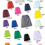 Sacca Da Ginnastica Con Nome Con Stampa Nome Motivo Unicorno Seduto Rosa 100 Cotone Per Bambine Personalizzabile E Stampata 0 5