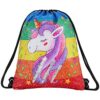 Segorts Mermaid Paillettes Zaino Borsa Paillettes Reversibili Glittering Coulisse Borsa Magia Unicorno Zaino Escursionismo Borsa A Tracolla Palestra Per Bambine Teens 0
