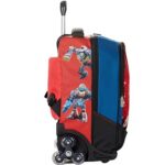 Trolley Zaino Scuola Gormiti 3 Ruote Nuova Collezione Astuccio 3 Zip Completo Omaggio Portachiave Fischietto Omaggio 10 Penne Glitterate 0 1