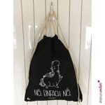 Unicorno Sacca Noe Semplice Noe Dv 237 In Nero Unicorn Hipster Custodia Sacchetto Sport Gymbag Zaino Borsa Iuta Cotone Stampa Tessile Lavabile Idea Regalo Print 0 2
