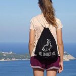Unicorno Sacca Noe Semplice Noe Dv 237 In Nero Unicorn Hipster Custodia Sacchetto Sport Gymbag Zaino Borsa Iuta Cotone Stampa Tessile Lavabile Idea Regalo Print 0 4