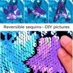 Zainetto Paillettes Reversibili Bambina Borsa Zaino Bimba Con Paillettes Sacca Borsetta Ragazza Con Bracciali Borse Portachiavi E Fascia Zainetti Regalo Bambina 7 8 9 10 Anni 0 1