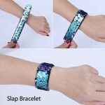 Zainetto Paillettes Reversibili Bambina Borsa Zaino Bimba Con Paillettes Sacca Borsetta Ragazza Con Bracciali Borse Portachiavi E Fascia Zainetti Regalo Bambina 7 8 9 10 Anni 0 2