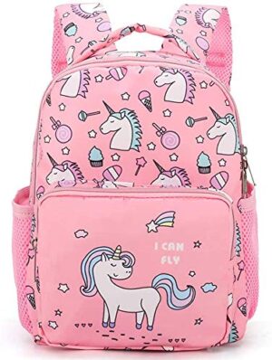 Zaino Bambinabetoy Unicorno Zaini Per Bambini Zaino Per Scuola Materna Bambino Piccolo Stampa Del Fumetto Zaino Con Tasche Rosa 0