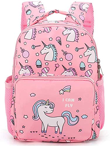 Zaino Bambinabetoy Unicorno Zaini Per Bambini Zaino Per Scuola Materna Bambino Piccolo Stampa Del Fumetto Zaino Con Tasche Rosa 0