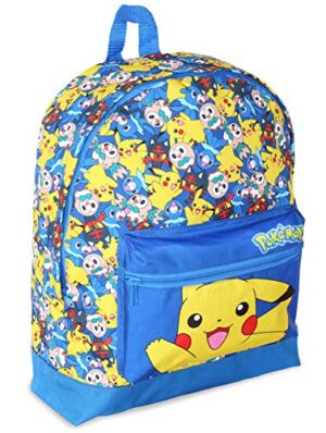 Zaino Pokemon Scuola Elementare Scuola Media Maschio Grande Zaino Con Pikachu Litten Rowlet E Popplio Cartella Per Bambini Adolescenti Ragazzi Zainetto Da Viaggio 0