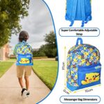 Zaino Pokemon Scuola Elementare Scuola Media Maschio Grande Zaino Con Pikachu Litten Rowlet E Popplio Cartella Per Bambini Adolescenti Ragazzi Zainetto Da Viaggio 0 5