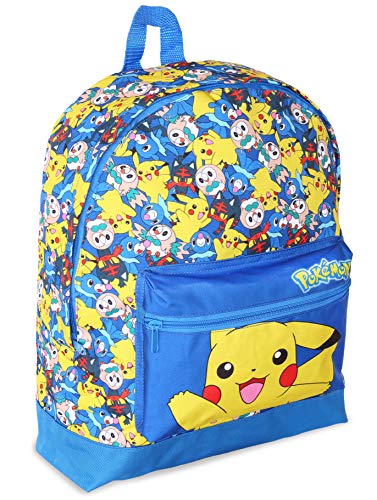 Zaino Pokemon Scuola Elementare Scuola Media Maschio Grande Zaino Con Pikachu Litten Rowlet E Popplio Cartella Per Bambini Adolescenti Ragazzi Zainetto Da Viaggio 0