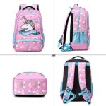 Zaino Ragazza Zaino Unicorno Bambina Zaini Scolastico Elementari Bambini Girls Backpack Set Per La Scuola Borsa Per Ragazze Zainetto 0 5