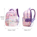 Zaino Ragazze Zaini Scuola Unicorno Zaino Scuola Elementare Ergonomici Grande Capacit Zainetti Stampato Dolce Sacchetti Scuola Per Bambinarosa Viola 0 0