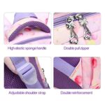 Zaino Ragazze Zaini Scuola Unicorno Zaino Scuola Elementare Ergonomici Grande Capacit Zainetti Stampato Dolce Sacchetti Scuola Per Bambinarosa Viola 0 4