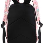 Zaino Sacchetto Di Scuola Delle Ragazze Unicorno Simpatico Sacchetto Di Scuola Elementare Per Bambini Medio Leggero Con Custodia Per Matita 1 Rosa 0 5