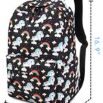 Zaino Scuola Elementare Bambina Zaini Unicorno Zaini Elementari Bimba Asilo Bambino Girl School Backpack 1 Nero 0 3