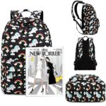 Zaino Scuola Elementare Bambina Zaini Unicorno Zaini Elementari Bimba Asilo Bambino Girl School Backpack 1 Nero 0 5