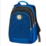 Zaino Scuola Tempo Libero 3 Cerniere Fcinter Ufficiale Calcio 31164 Gut 0