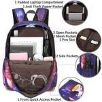 Zaino Unicorno Bambina Scuola Borsa Galaxy Zaini Ragazze Adolescenti Bambino Zainetti Bambini Zainetto Zaino Leggero Con Penna Astuccio Porpora Porpora 0 2