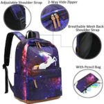 Zaino Unicorno Bambina Scuola Borsa Galaxy Zaini Ragazze Adolescenti Bambino Zainetti Bambini Zainetto Zaino Leggero Con Penna Astuccio Porpora Porpora 0 3