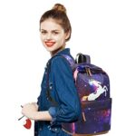 Zaino Unicorno Bambina Scuola Borsa Galaxy Zaini Ragazze Adolescenti Bambino Zainetti Bambini Zainetto Zaino Leggero Con Penna Astuccio Porpora Porpora 0 5