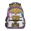 Zaino Zaini Romantico Coppia Di Unicorni Studente Zaino Grande Per Ragazze Bambini Elementare Zaino Borsa A Tracolla Bookbag 0